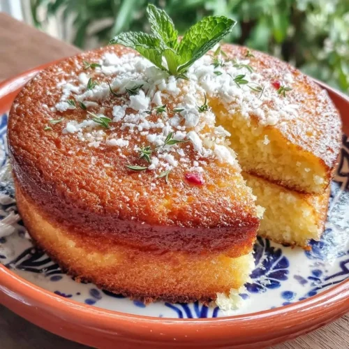 Bolo de Fubá da Vovó: fofinho e simples, ideal para lanche.