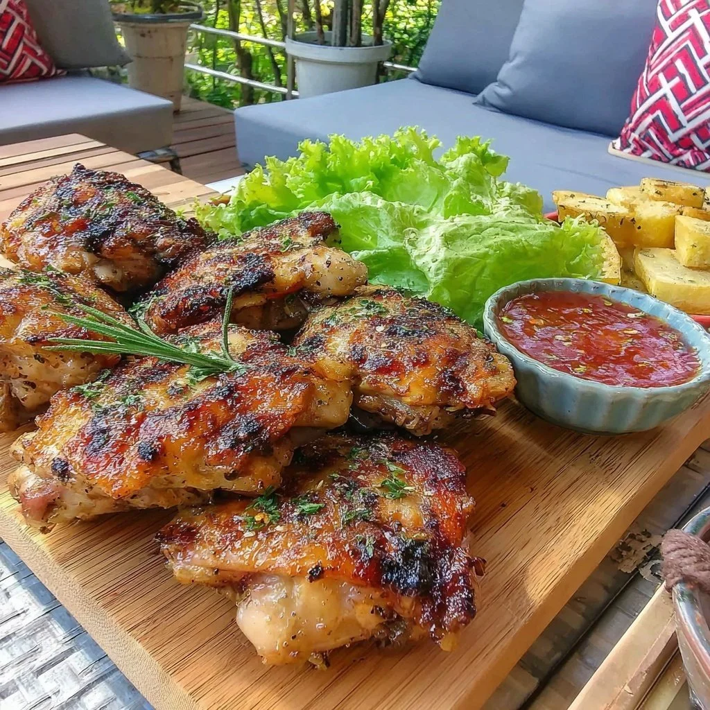 Frango Grelhado Estilo Churrasco Sem Churrasqueira
