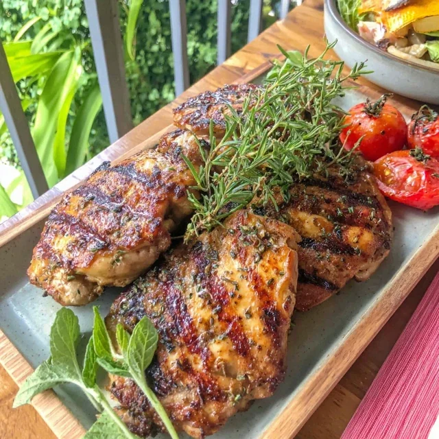Frango Grelhado Estilo Churrasco Sem Churrasqueira