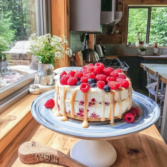 A Última Cheesecake de Framboesa Sem Forno, Simples, Cremosa e Irresistivelmente Deliciosa