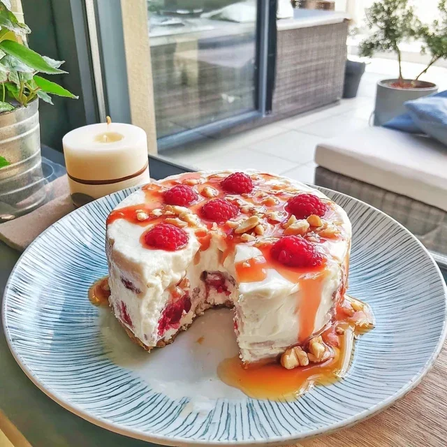 A Última Cheesecake de Framboesa Sem Forno, Simples, Cremosa e Irresistivelmente Deliciosa