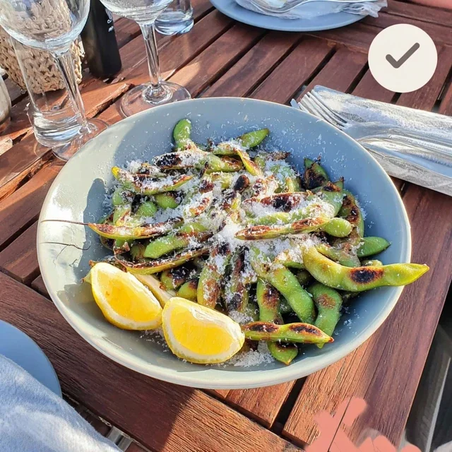 Edamame Grelhado Picante com Limão e Sal Marinho, Um Lanche Perfeito