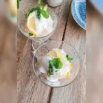 Granita de Limão e Hortelã Fresca
