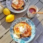Ricotta Pancakes with Lemon