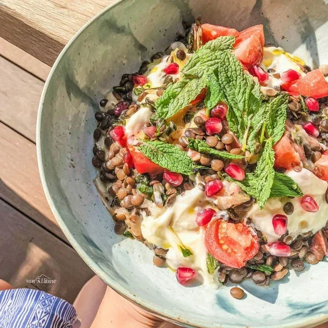 Salada de Lentilhas Corais Nutritiva e Colorida