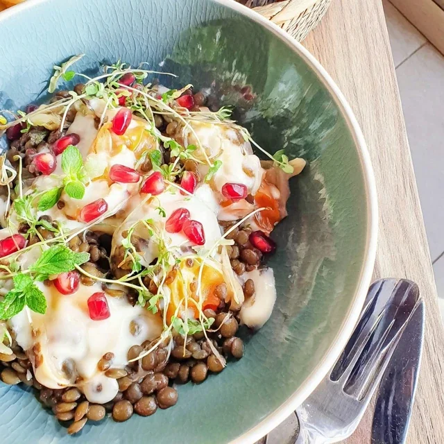 Salada de Lentilhas Corais Nutritiva e Colorida